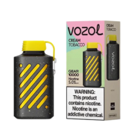 Vozol Gear 10000 Cream Tobacco
